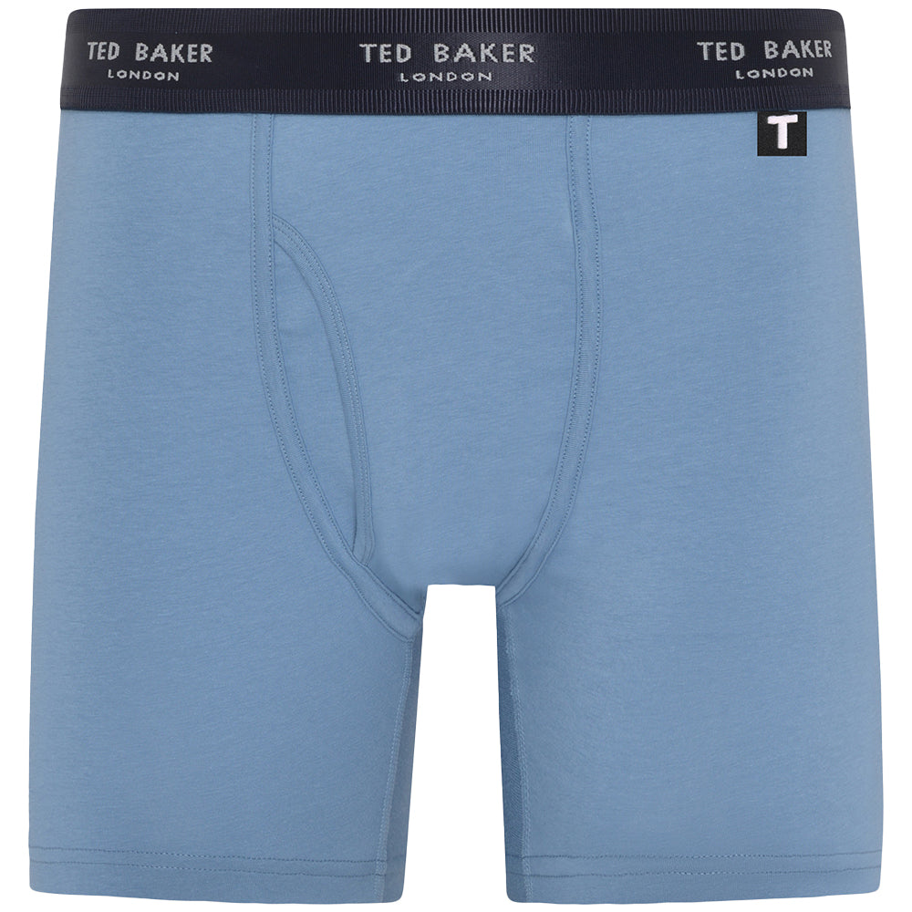 3-Pack Core Boxer Briefs, Blue/Grey/Navy