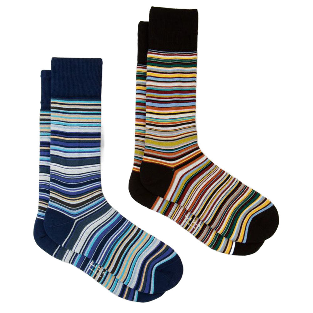 2-Pack Signature Stripe Socks, Multi