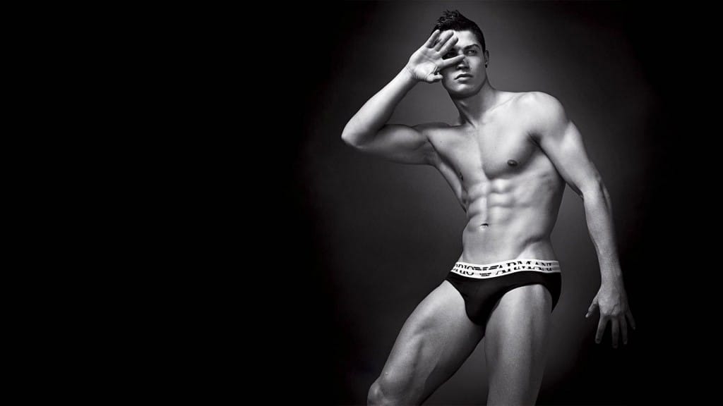 Armani mens boxers and Cristiano Ronaldo