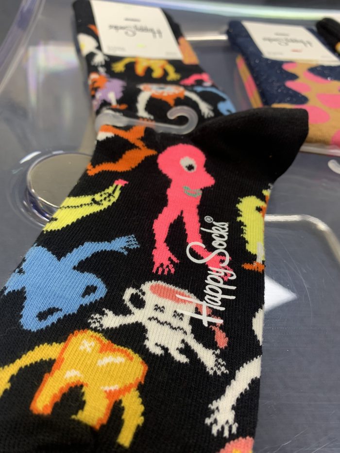 Happy Socks single sock monsters socks