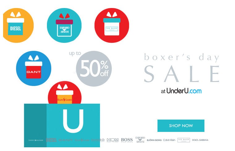 Men's Boxers' Day, men's underwear, men's designer swimwear sale | UnderU