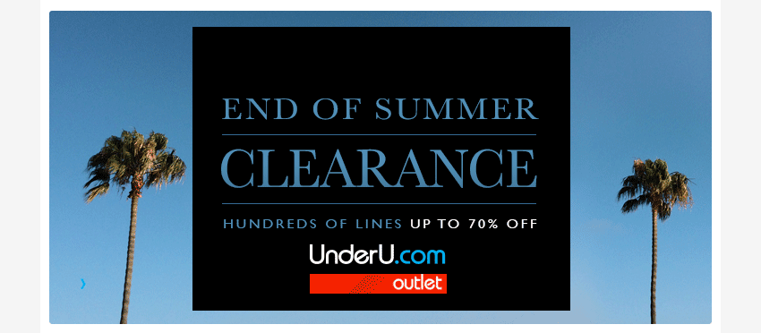 End of Summer Men's Underwear Clearance Sale here at UnderU