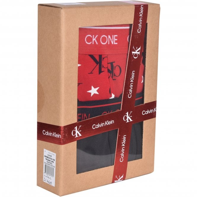 A screenshot of the brand new boxers gift box part of the AW21 collection including Calvin Klein men's socks