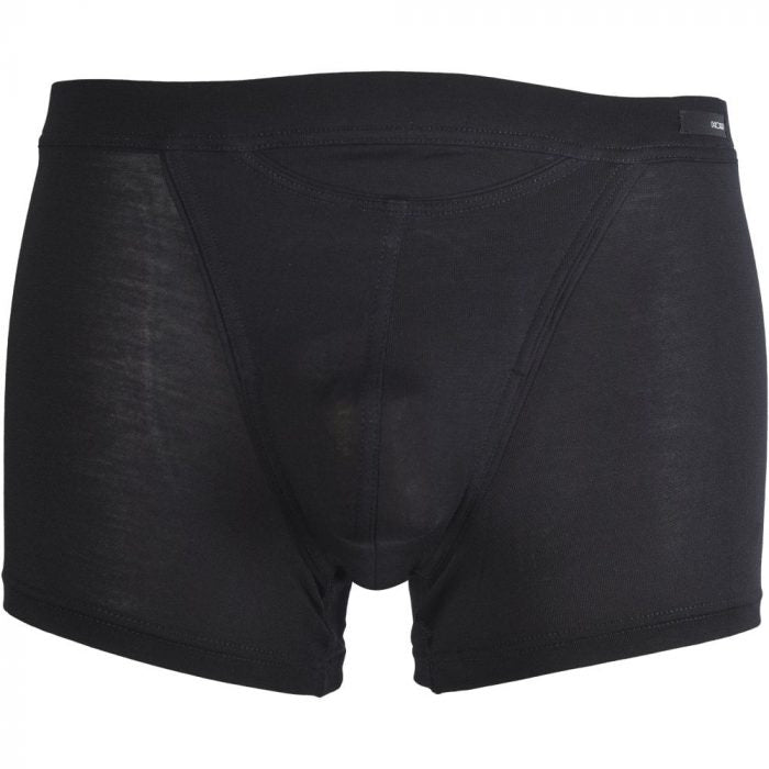 Mens boxer trunks in black