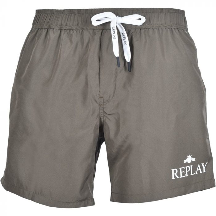 Replay men's swim shorts option in kahki