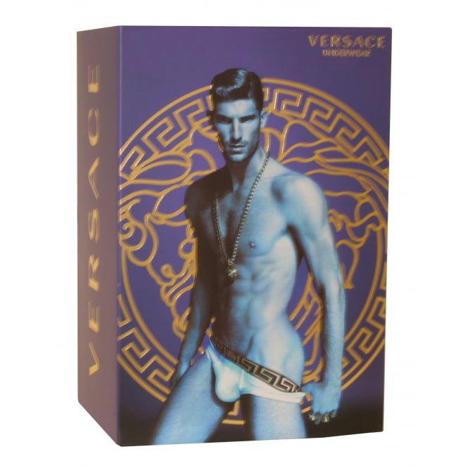 Versace Underwear Black & Gold Barocco Briefs 'Black+Print' -  1001383-1A0051_5B010