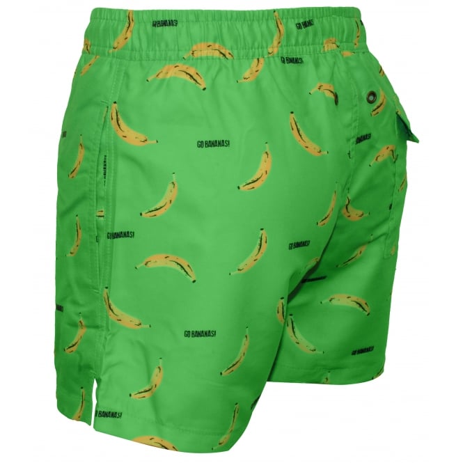 Go Bananas Swim Shorts, Green