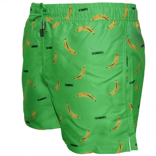 Go Bananas Swim Shorts, Green