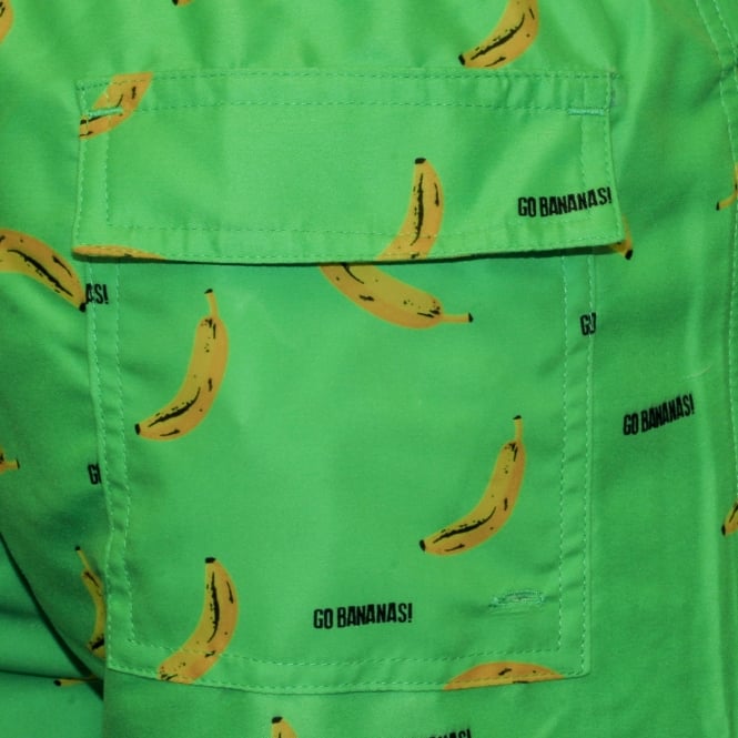 Go Bananas Swim Shorts, Green