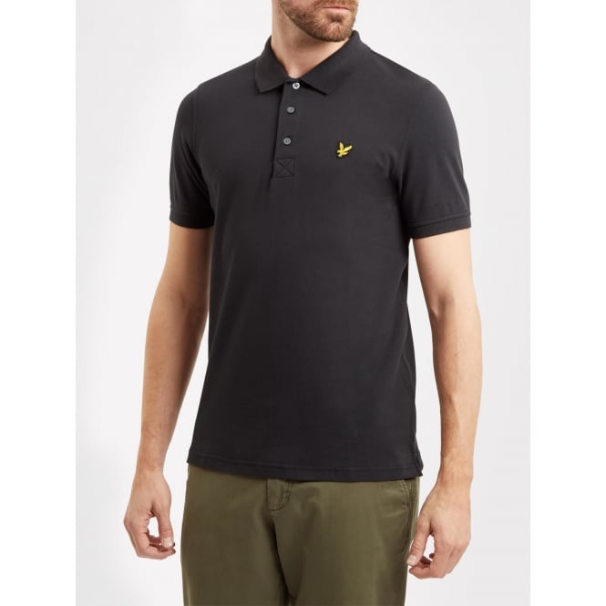 Classic Pique Polo Shirt, True Black