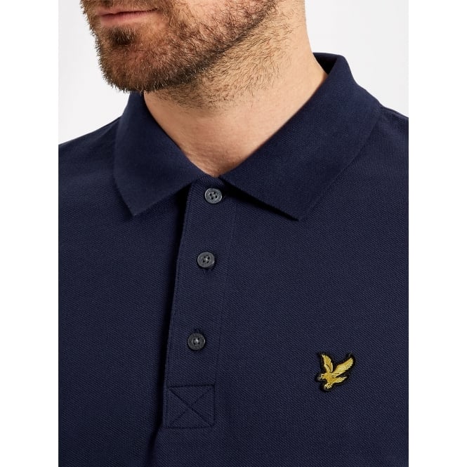 Classic Pique Polo Shirt, Navy