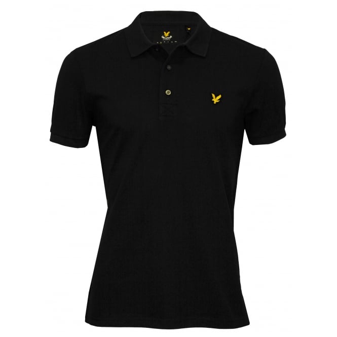 Classic Pique Polo Shirt, True Black