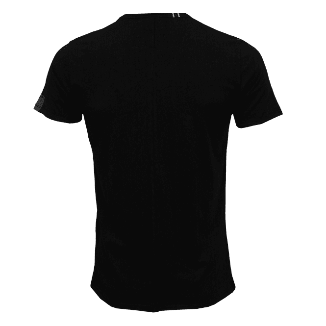 Luxe V-Neck T-Shirt, Black