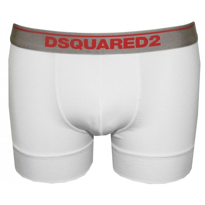 2-Pack Low-Rise Boxer Trunks in Modal Stretch, White