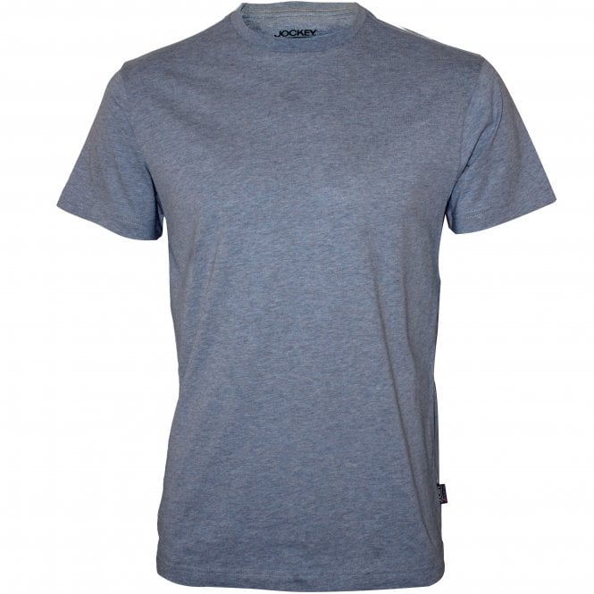 Jersey Cotton Crew-Neck T-Shirt, Blue