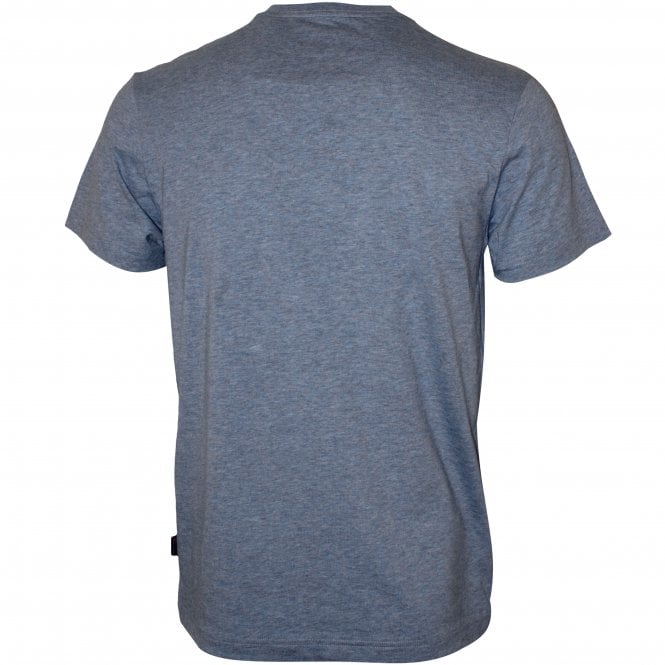 Jersey Cotton Crew-Neck T-Shirt, Blue