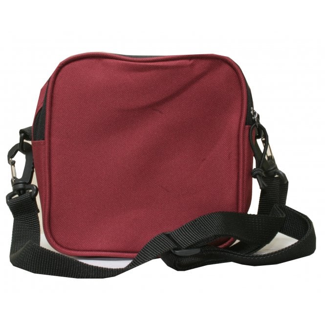 Front-Pocket Fabric Reporter Bag, Claret