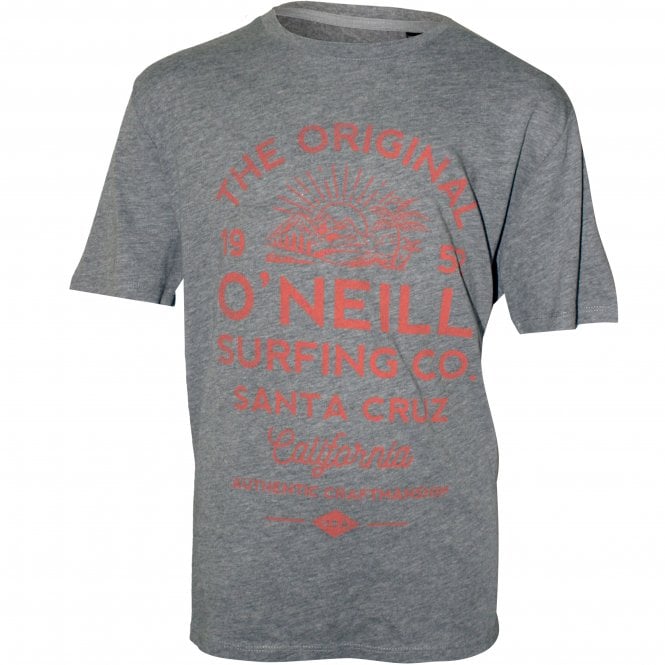 Boys The Original Crew-Neck T-Shirt, Silver Melee