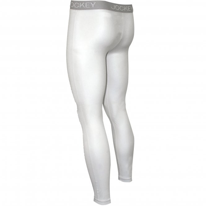 Cotton Modal Stretch Long Johns, White