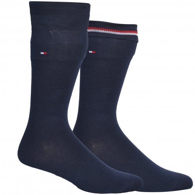 2-Pack Classic Socks, Red/Navy