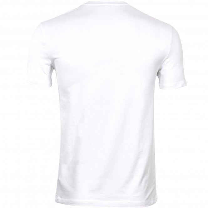 Classic Logo Crew-Neck T-Shirt, White