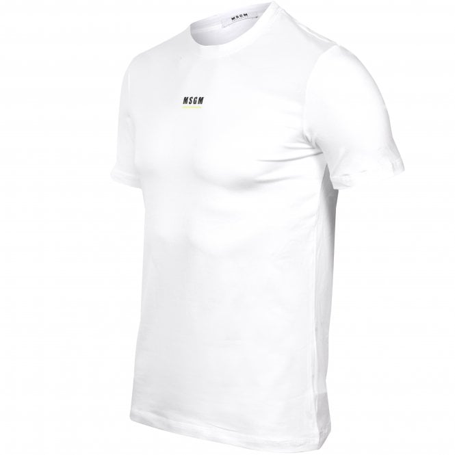 Classic Logo Crew-Neck T-Shirt, White