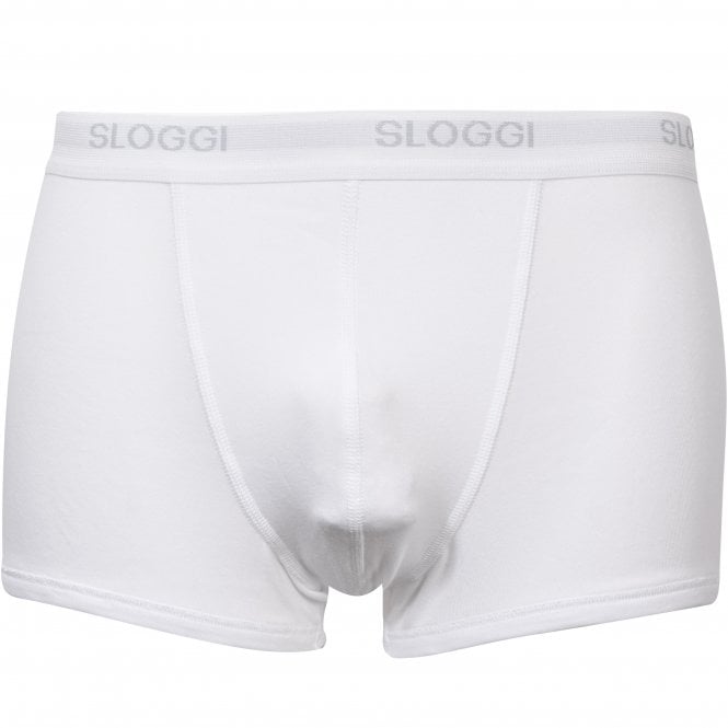 2-Pack 24/7 Hipster Boxer Trunks, White