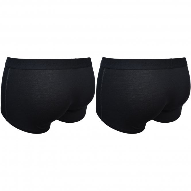 2-Pack 24/7 Hipster Boxer Trunks, Black