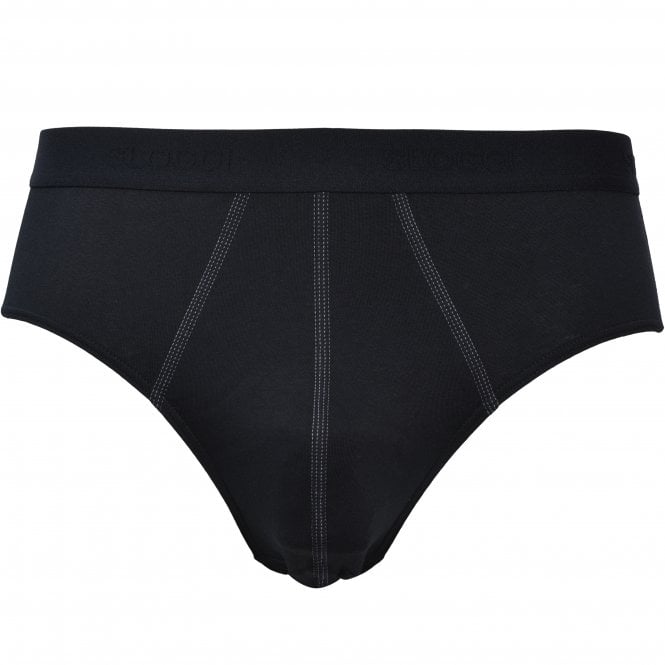 2-Pack 24/7 Midi Briefs, Black