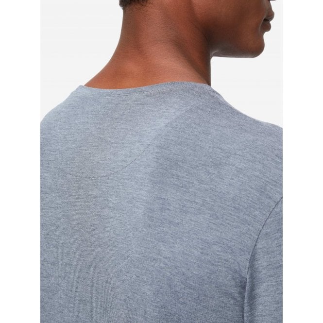 Micro Modal Long-Sleeve T-Shirt, Charcoal