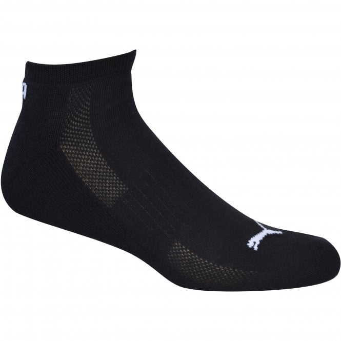 3-Pack Sports Trainer Socks, Black