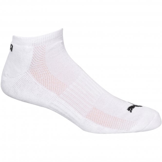 3-Pack Sports Trainer Socks, White