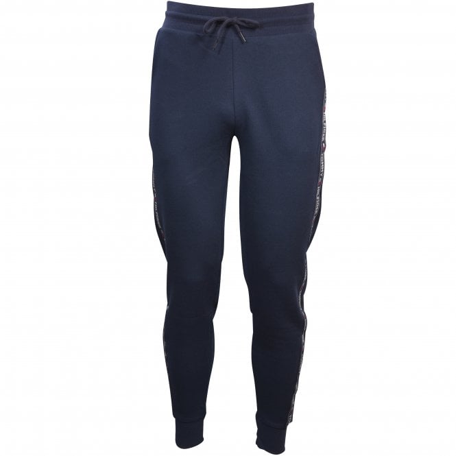 Logo Trim Tracksuit Bottoms, Navy