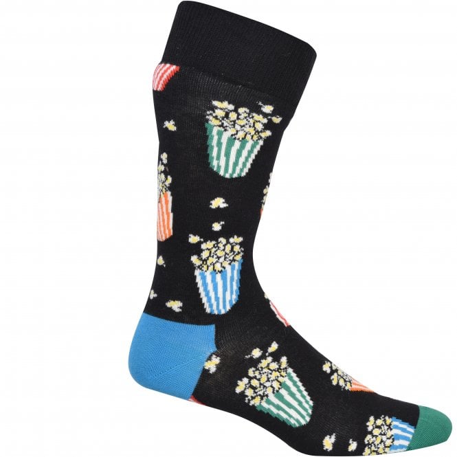 2-Pack Snacks Socks Gift Box, Blue/Black