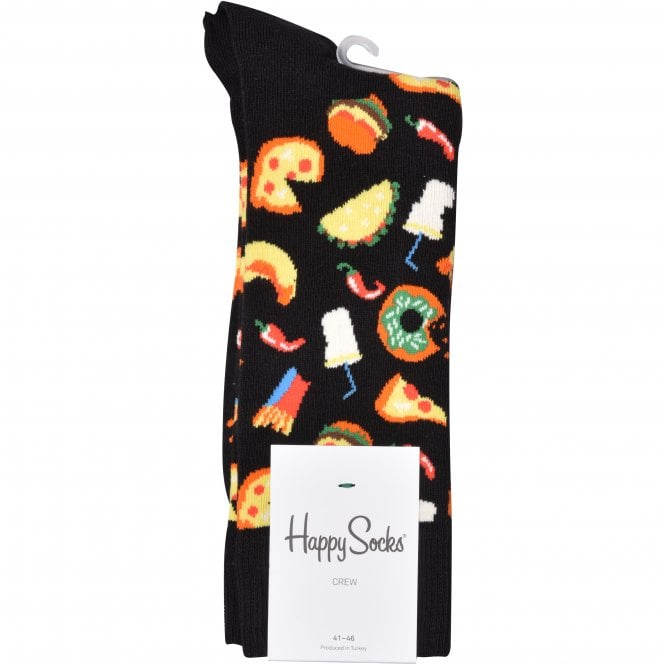 Junk Food Socks, Black