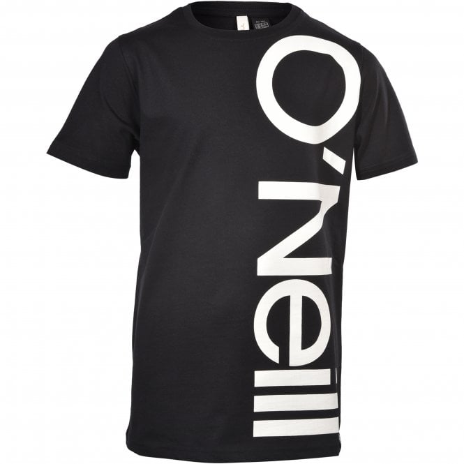 Boys Oversize Logo T-Shirt, Black Out