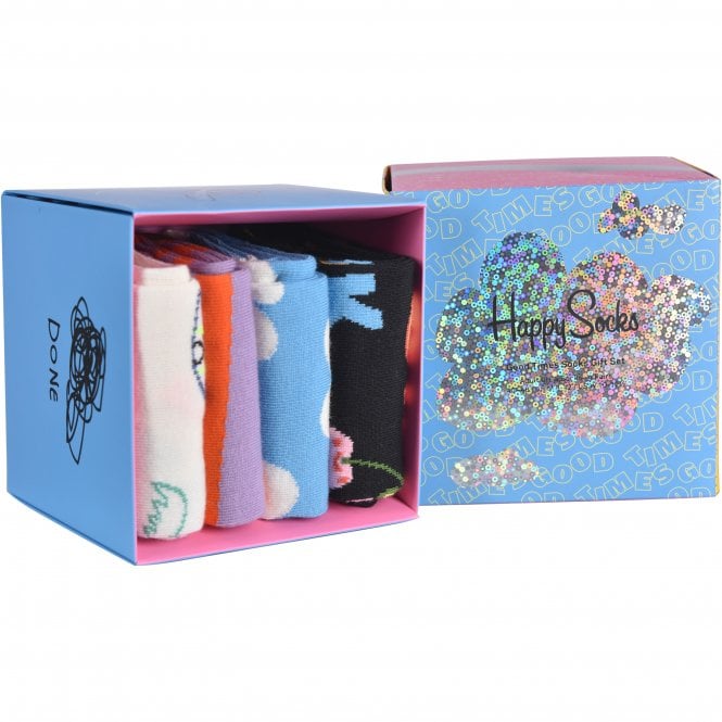 4-Pack Good Times Socks Gift Box