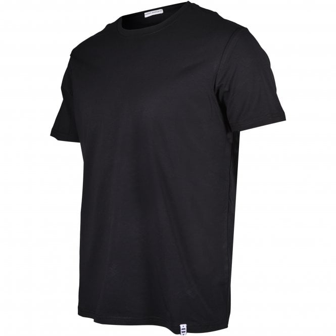 Organic Cotton Crew-Neck T-Shirt, Black