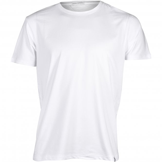 Organic Cotton Crew-Neck T-Shirt, White