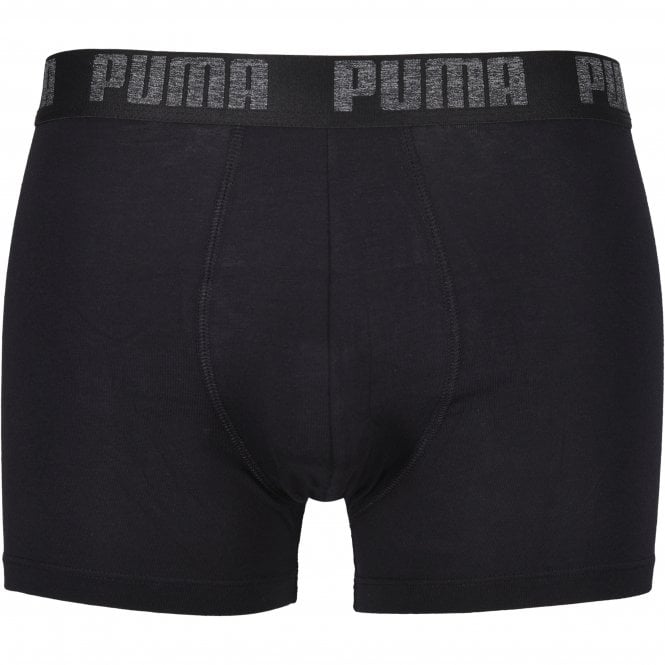 2-Pack Basic Boxer Briefs, Black