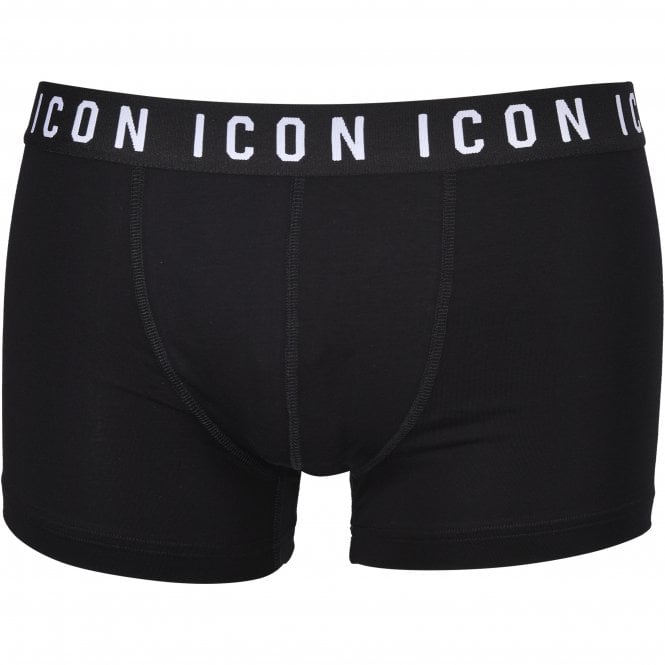 ICON Logo Boxer Trunk, Black