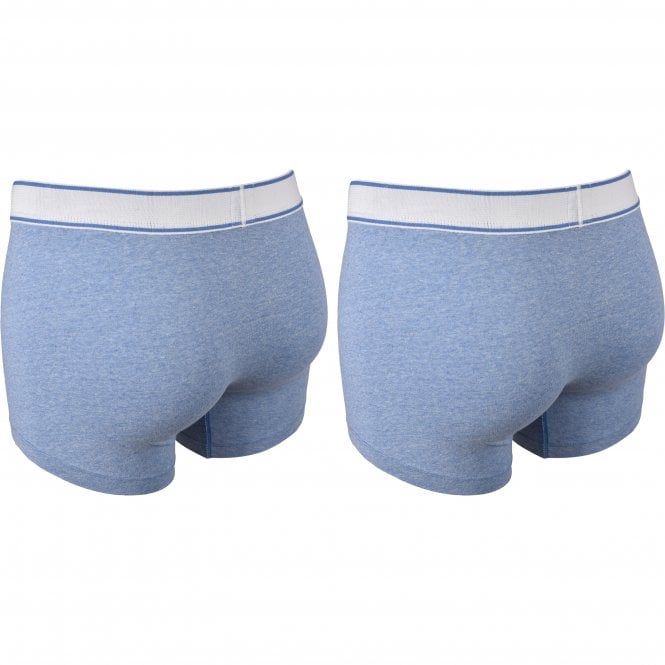 2-Pack Vintage Heather Boxer Briefs, Light Blue