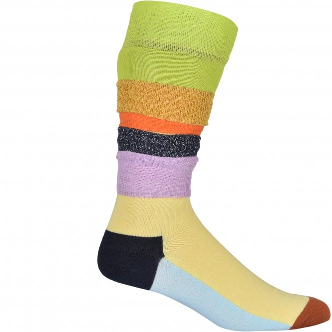 Funky Times Multi-Textured Socks, Multi