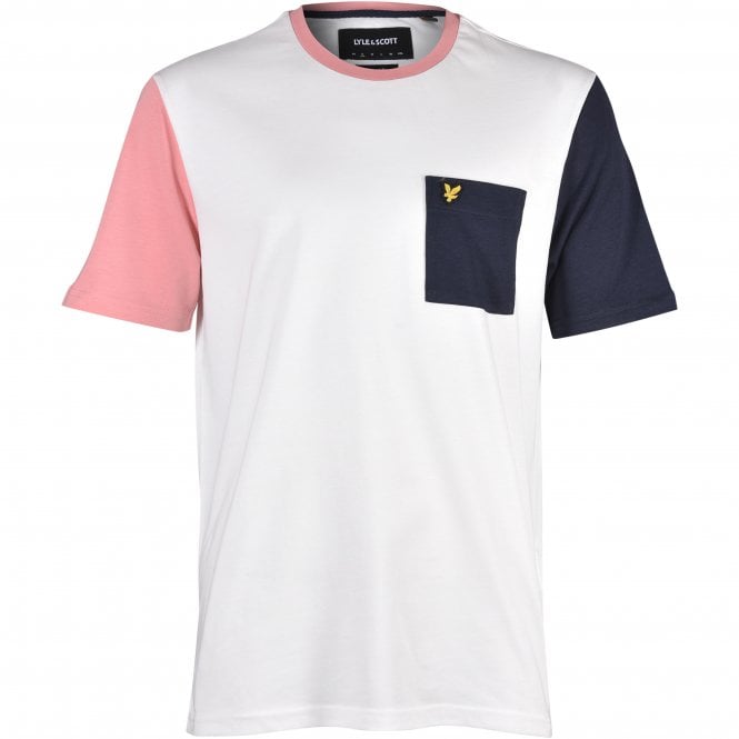 Contrast Crew Neck T-Shirt, Off White