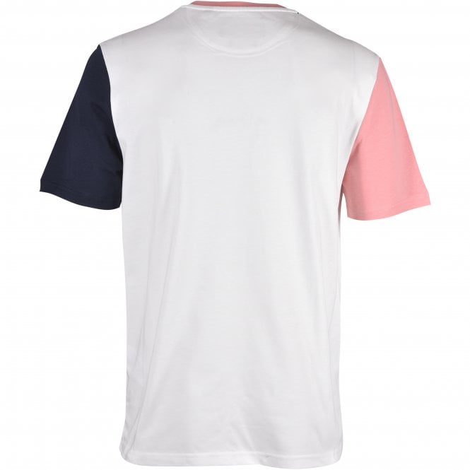 Contrast Crew Neck T-Shirt, Off White