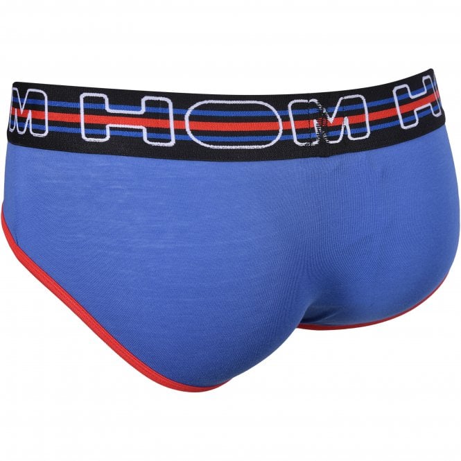 Cotton Up Sports Contrast Mini Brief, Electric Blue