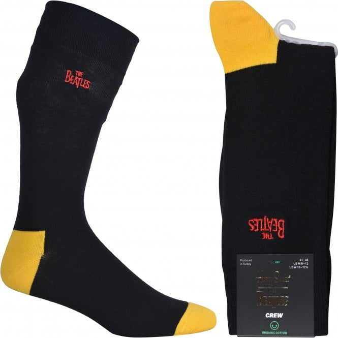 The Beatles Socks, Black/yellow