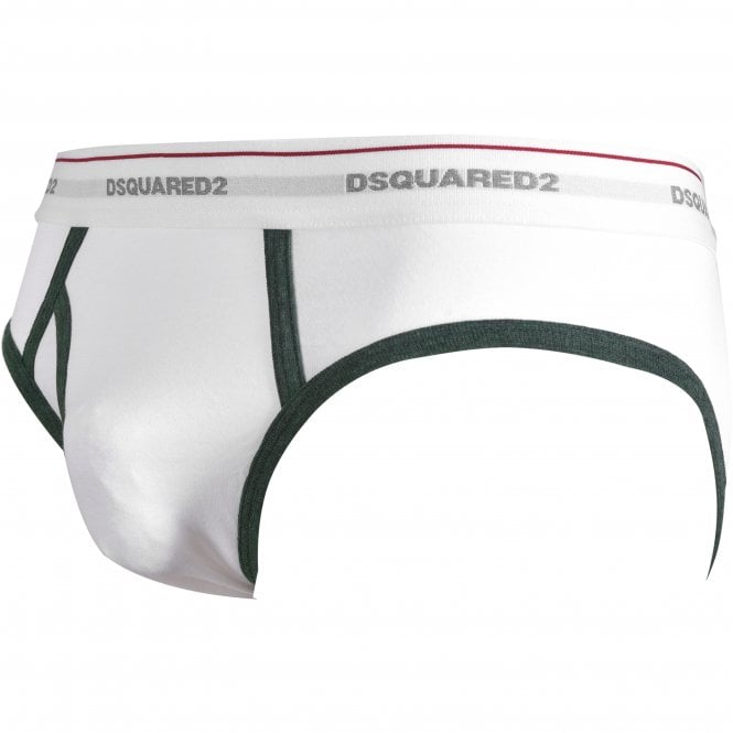 Get The F**k Out Of Here Brief, White/green