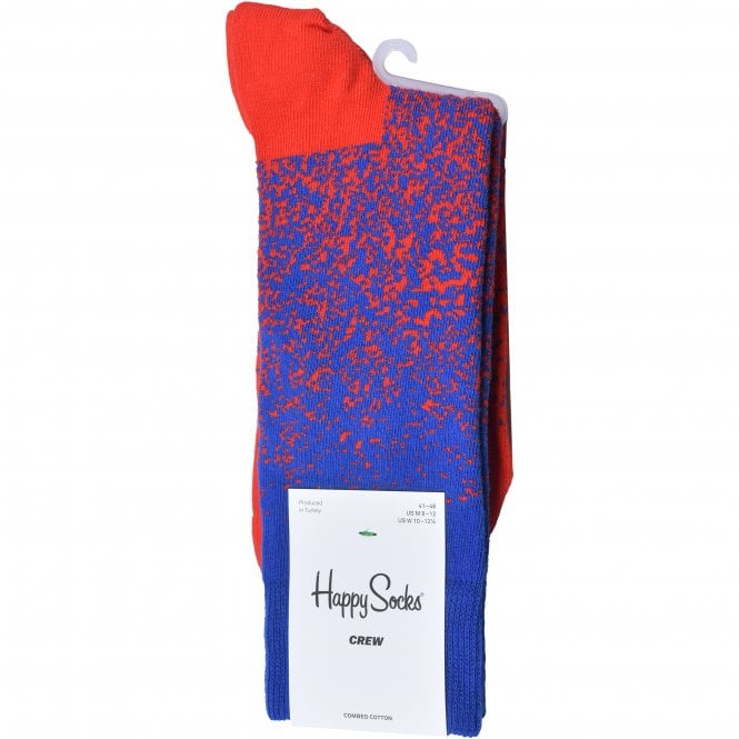 Stardust Socks, Blue/red