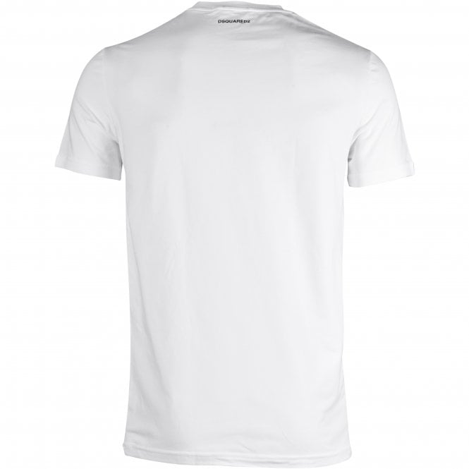 Cotton Stretch Crew-Neck T-Shirt, White